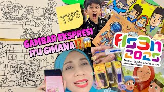 Berburu Tips Menang Lomba Fls3N Gambar Ekspresi Borong Alat Lomba Terbaik Gramedia