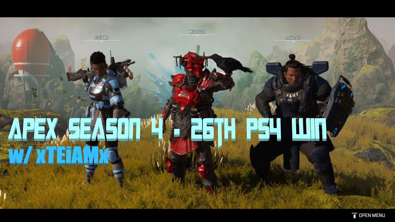 Apex Season 4 - 26th PS4 Win w/ xTEiAMx