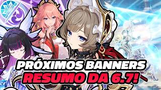 🔴RESUMÃO da 6.7: PRÓXIMOS BANNERS , SANDRONE E ANÁLISE DE CONTA! - !ENEBA #genshinimpact
