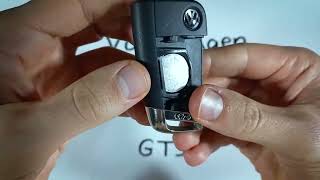 Replacing the battery in the Volkswagen GTI (2015 - 2018) remote control