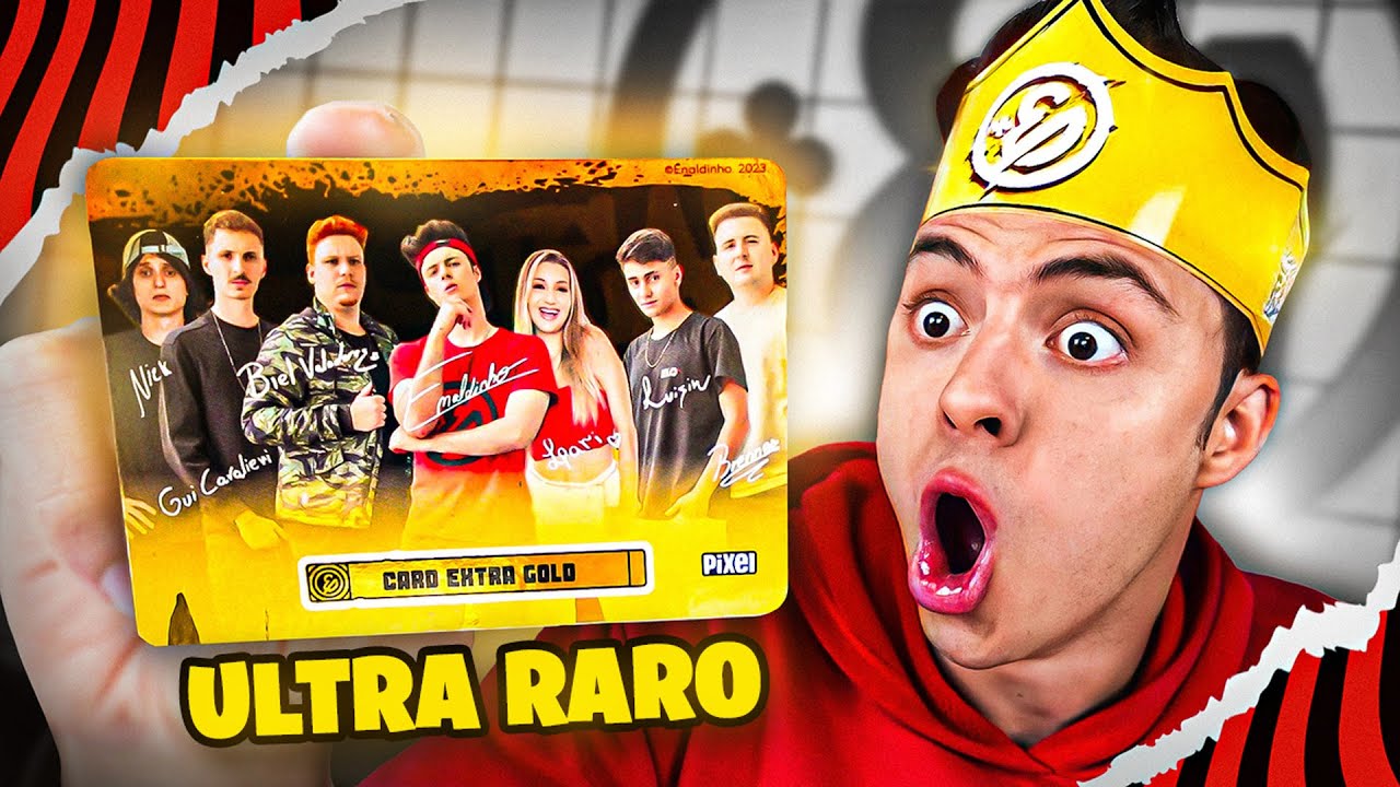 ENCONTREI A FIGURINHA EXTRA GOLD DA ELO AUTOGRAFADA SUPER RARA!