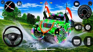 Dollar (Song) Modified Mahindra G_Black Thar😈|| Indian Cars simulator 3D || Android Gameplay screenshot 2