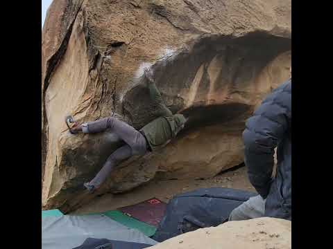 Beta Video for climb Playtime is Over v9, Joe's Valley