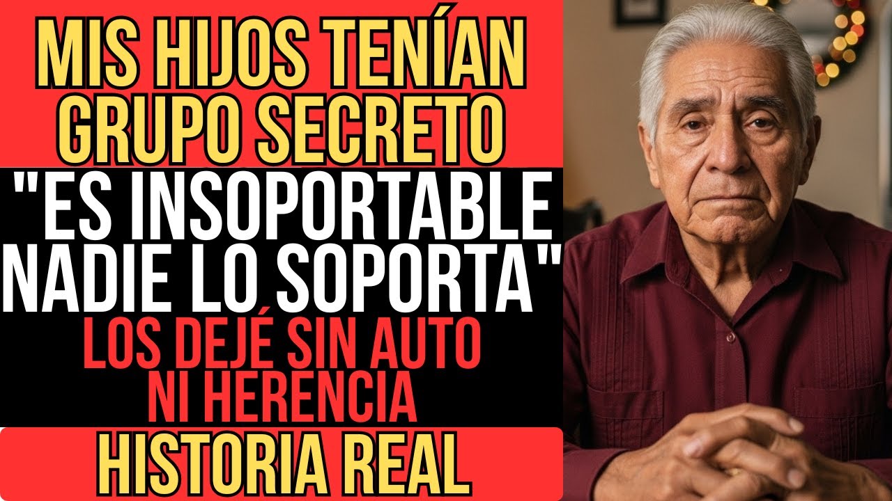 MIS HIJOS ME ABANDONARON EN NOCHEBUENA | A LA MAÑANA SIGUIENTE NO TENÍAN AUTO NI HERENCIA...