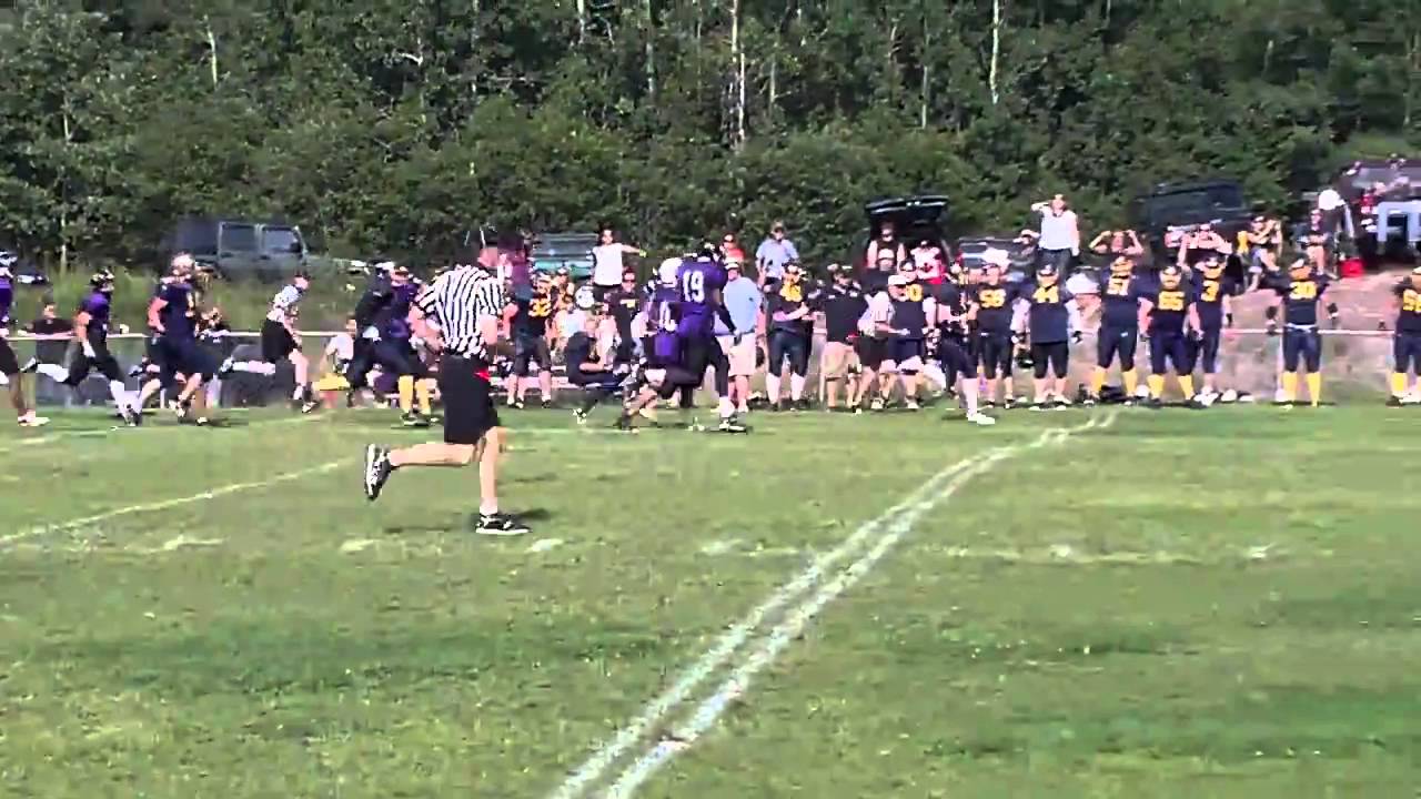 Justin Cavan - Kickoff Return TD