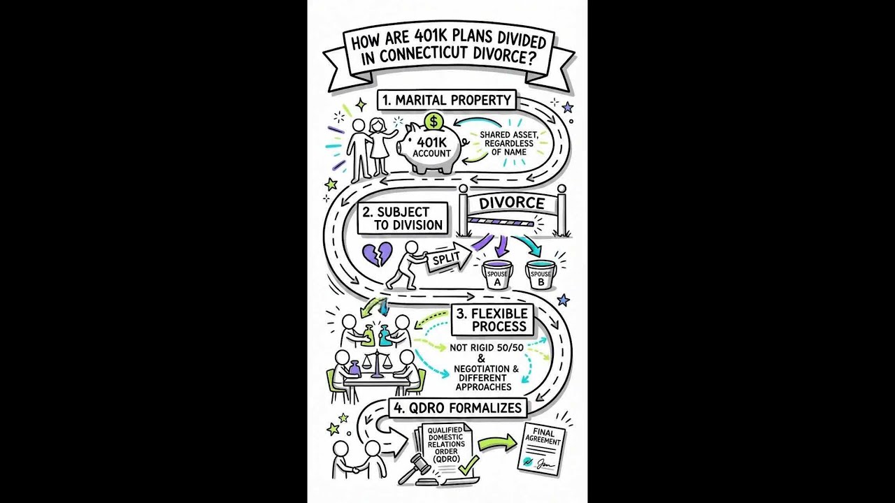 How Your 401k Gets Divided in a Connecticut Divorce