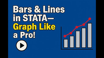 STATA Graphs Made Easy! | Bar & Line Chart Tutorial