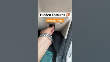 Hidden Features😱 In Renault Triber 💯 #triber #renault #cartips #carcare #shorts