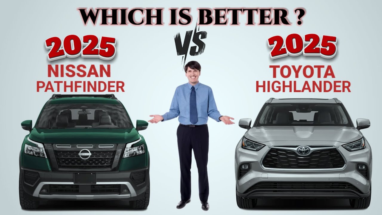 2025 Nissan Pathfinder Rock Creek vs 2025 Toyota Highlander ...