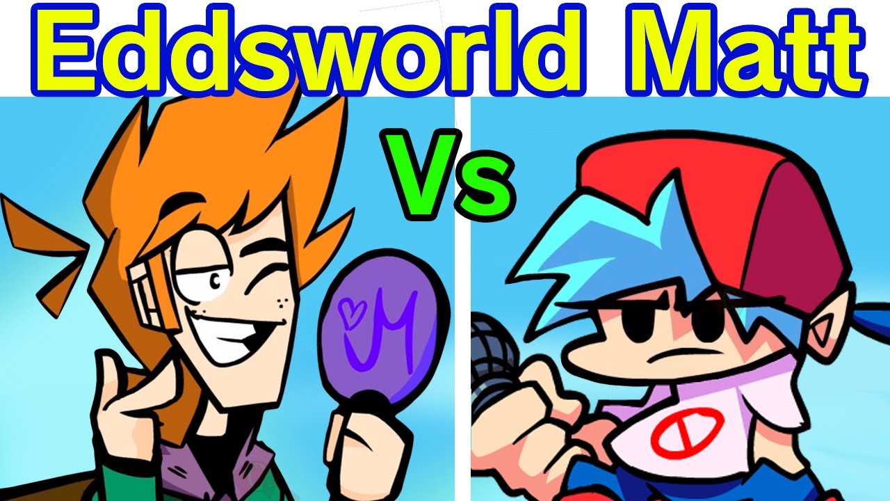 Vs Matt Eddsworld Mod!!  Friday Night Funkin' [ONE-HANDED] 