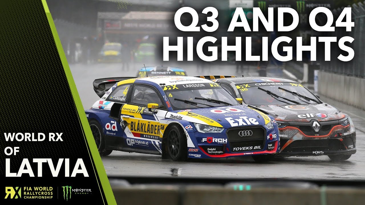 Q3 & Q4 Highlights | 2019 Neste FIA World Rallycross of Latvia