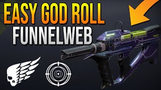 EASY* FUNNELWEB God Roll! BEST Weapon in Destiny 2 (DO THIS NOW)