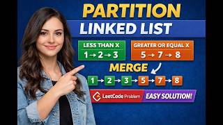 LeetCode 86: Partition List | Linked List Interview Problem Explained