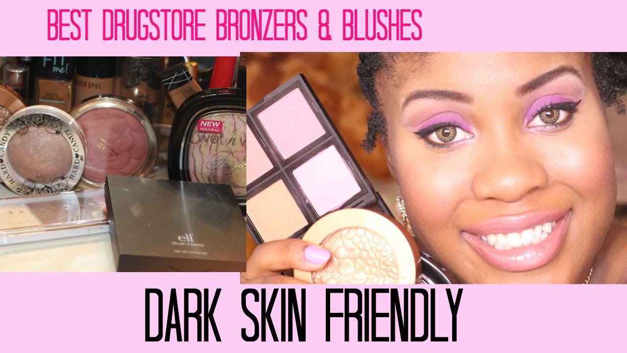 BEST DRUGSTORE BRONZERS & BLUSHES for Black Women/ Dark Skin/ Women of Color YouTube