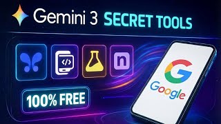 5 Secret Gemini 3 Tools That Are 100% Free — And They’re Crazy Powerful