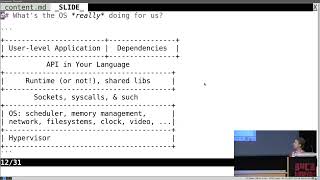 34C3 2017   library operating systems