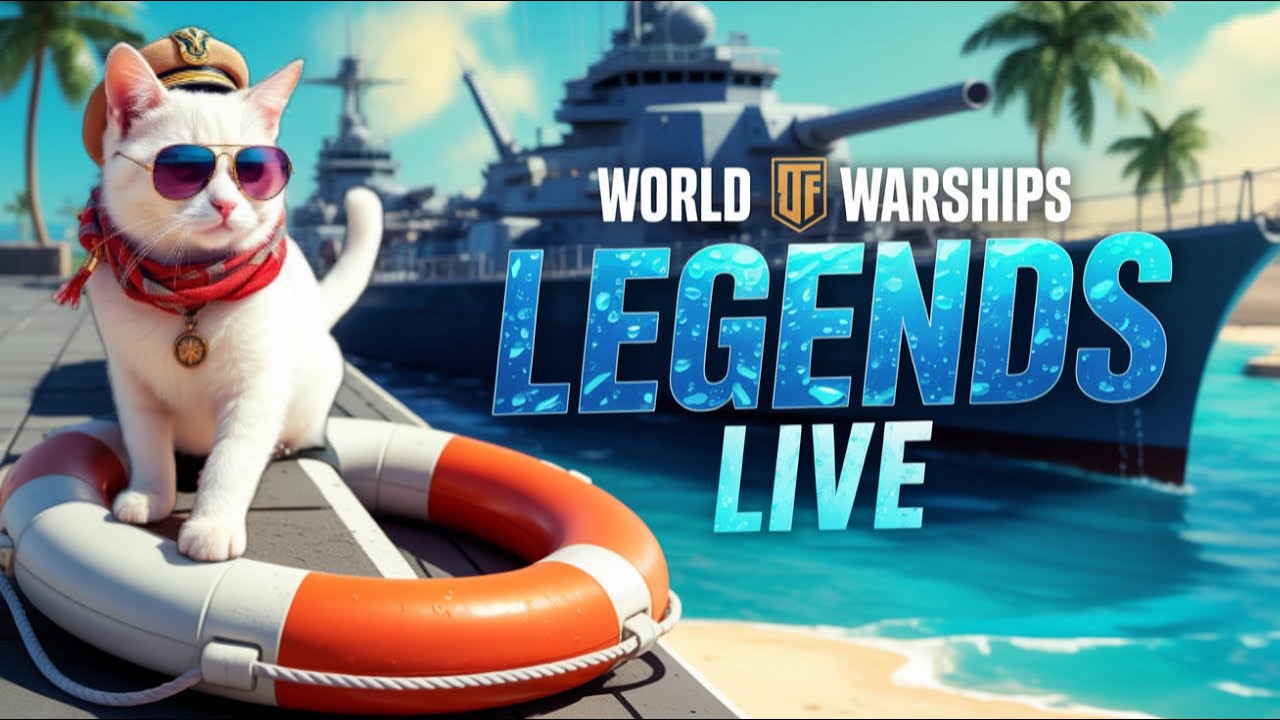 😼 WoWS Legends LIVE | Captain Cash Supervising the Helm