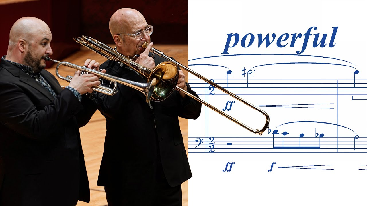 Trumpet & Trombone Like You’ve Never Heard Before | Joe Alessi & Esteban Batallán play "Finisterrai"