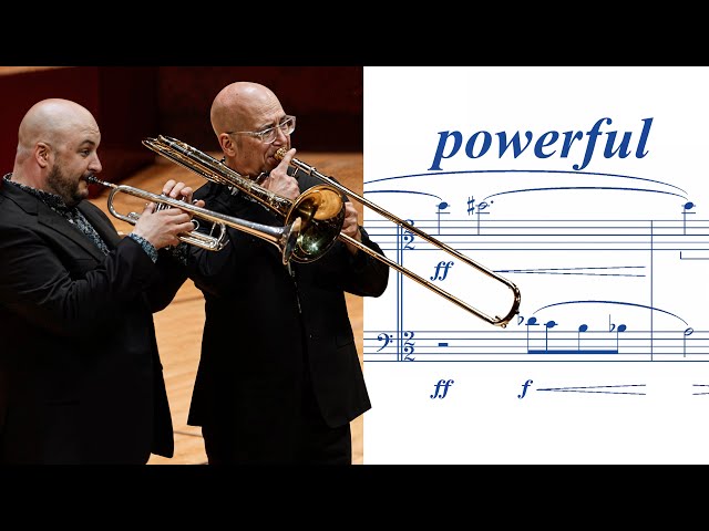 Trumpet & Trombone Like You’ve Never Heard Before | Joe Alessi & Esteban Batallán play "Finisterrai"