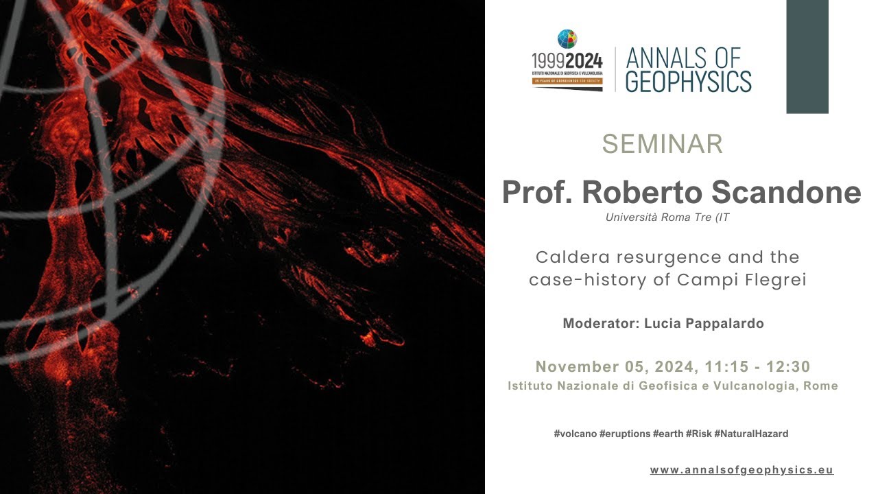 Seminario Annals of Geophysics - 5 Novembre