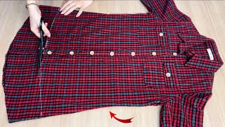 [DIY] 🔥 Amazing tutorial! 2 cool ideas for repurposing unused clothes ✂️ 