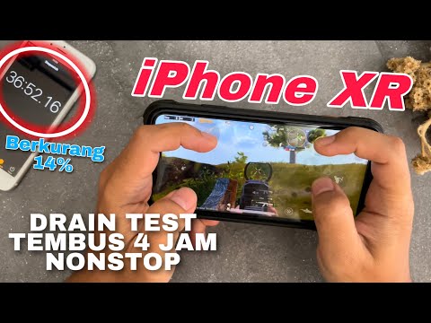 Video Drain Test Battery iPhone XR Pubg Classic Mode |... - youtube