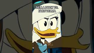 Della Duck Vs. Fake Velma - Shorts #delladuck #disney #ducktales #velma #warnerbrosdiscovery