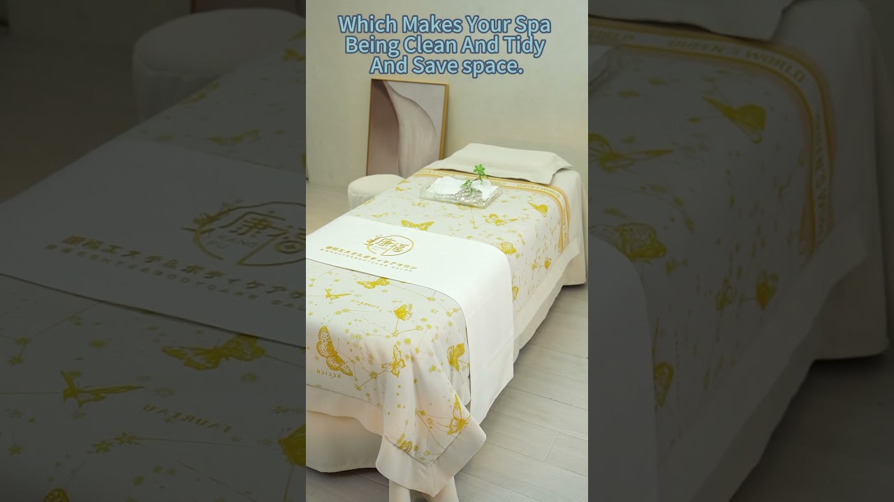 fashion beauty salon massage table sheet set