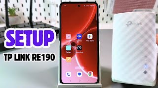 Easy Smartphone Setup Guide for TP Link RE190 Wi-Fi Extender