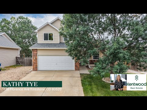 728 Florence Ave, Firestone, CO home video tour
