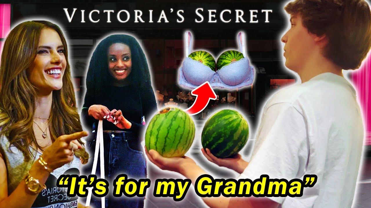 Getting Fitted for a Bra with Watermelons!