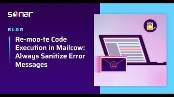 Re-moo-te Code Execution in Mailcow: Always Sanitize Error Messages
