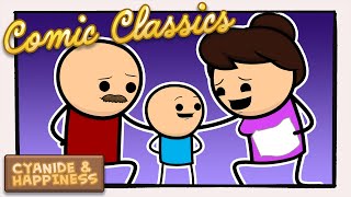 Picture Perfect Family | Cyanide & Happiness Comic Classics #shorts