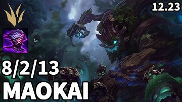 Maokai Jungle vs Hecarim - EUW Master | Patch 12.23
