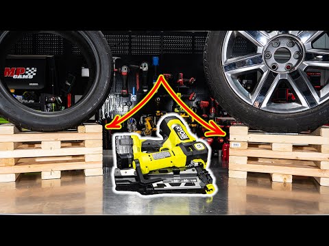 Car Stands Wood