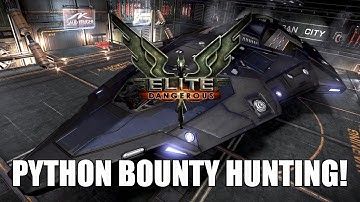 Elite: Dangerous - Python Bounty Hunting | RES Combat