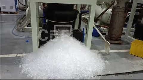 #CBFI 10 tons Tube Ice Machine Testing the Quality of Ice