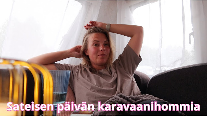 Heippa Hossa! Karavaani kulkee seuraavaan paikkaan