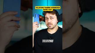 TELEFONU TAMİRE VERMEDEN KESİNİKLE BU AYARI YAP⚠️
