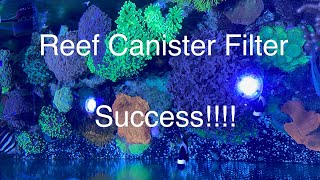 Reek Tank Canister Filter Success  Size Setup Contents Cycling Maintenance Saltwater Coral Aquarium