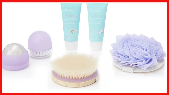 EcoTools Limited Edition Just Glow with It Full Body Wellness, Christmas Gift Set, Blue, 6 Count -