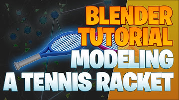 Modeling a tennis racket - Blender Tutorial