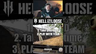 5 Tips as a beginner in Hell Let Loose #gaming #tips #hellletloose