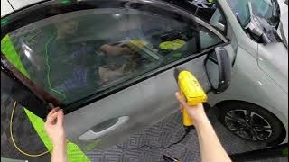 Window Tint Tight Door Windows