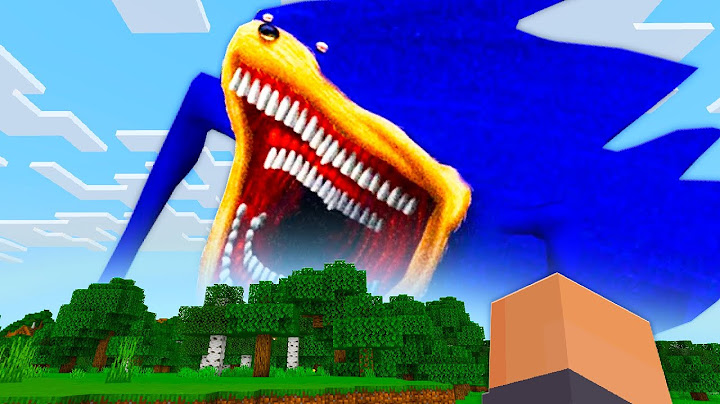 ENCONTREI O TERRÍVEL SHIN SONIC NO MINECRAFT