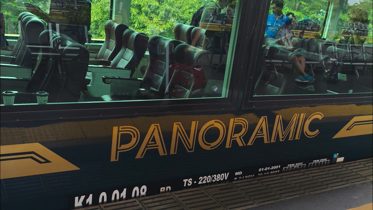 Experiencing the Panoramic train from Jakarta