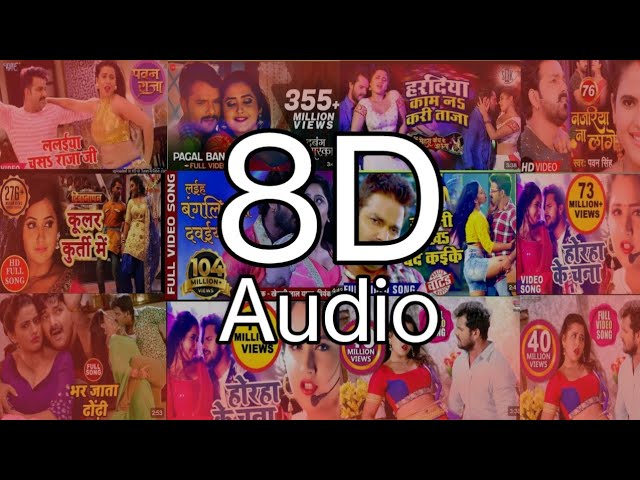 3D Audio|#pawansingh #khesarilal #shilpiraj #shivanisingh | 3D Bhojpuri Songs #3dsong #8DBhojpuri class=