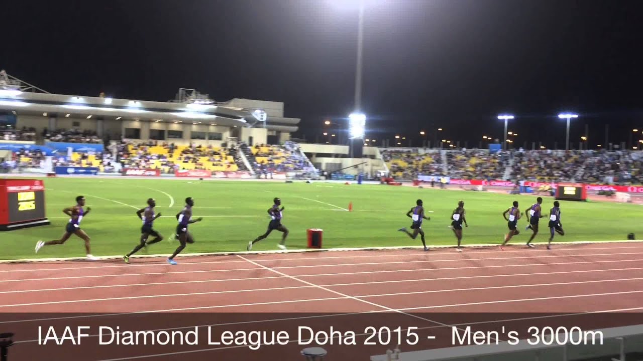 IAAF Diamond League Doha 2015 - Men's 3000m - YouTube