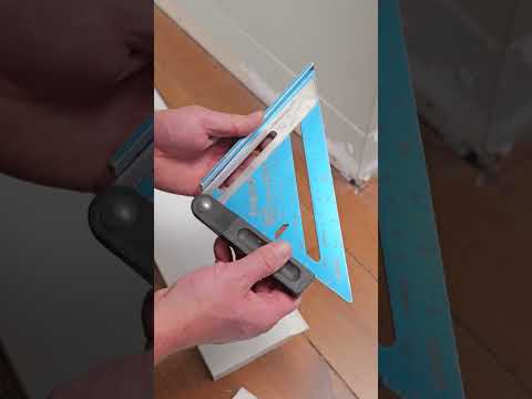 The Secret to Perfect Baseboard Miters!!! #diy #carpentry #construction