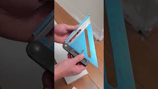 The Secret to Perfect Baseboard Miters!!! #diy #carpentry #construction @TheFunnyCarpenter